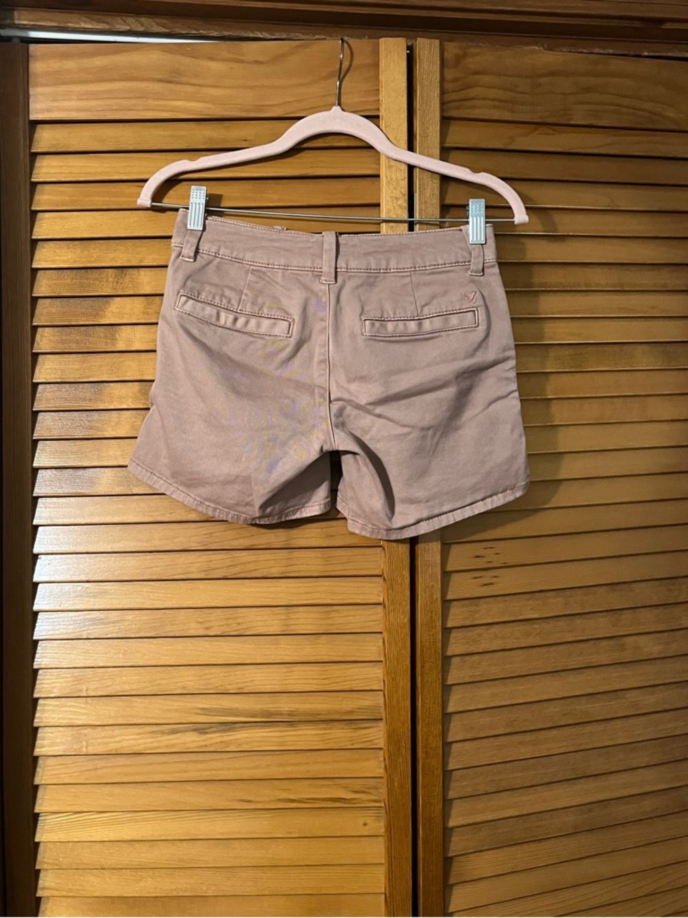 🔥 American Eagle Midi Shorts Dusty Rose - Picture 3 of 7